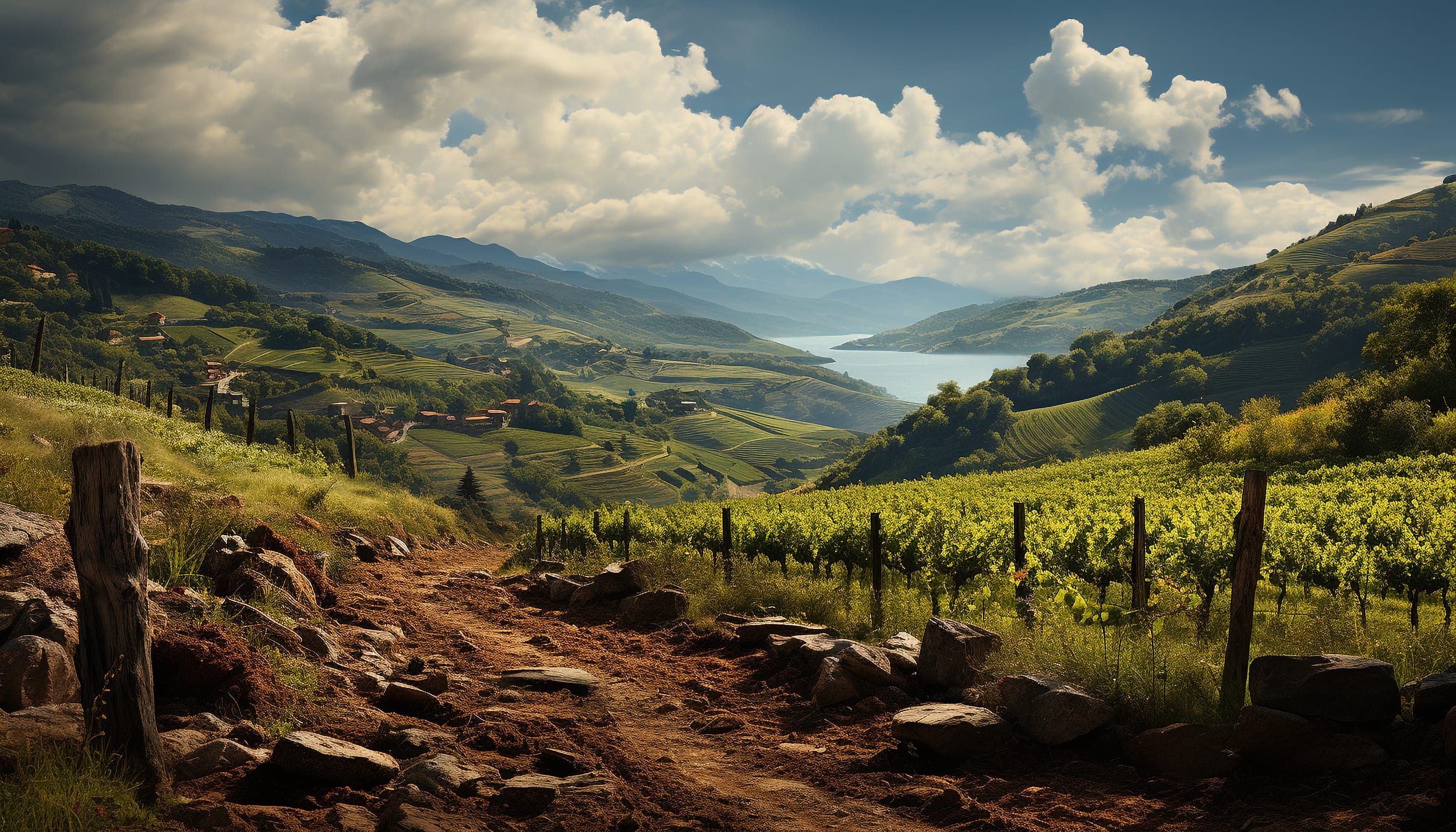 tranquil-scene-rural-vineyard-mountains-green-meadows-generated-by-artificial-intelligence